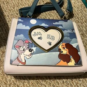 Lady and the tramp loungefly cross body